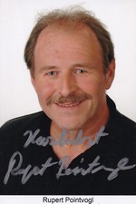 Autogramm rupert pointvogl gebraucht kaufen  Buxtehude