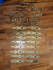 Langschildgarnituren messing s gebraucht kaufen  Berlin
