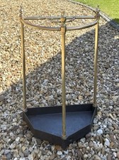 Vintage brass umbrella for sale  BEDFORD