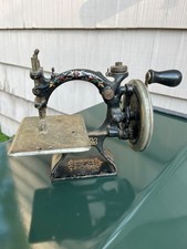 Raro! Antiga máquina de costura manual automática Foley & Williams F&W projeto comprar usado  Enviando para Brazil