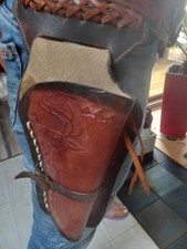 Ceinture cuir cowboy d'occasion  Catus