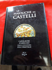 Libro maioliche castelli usato  Italia