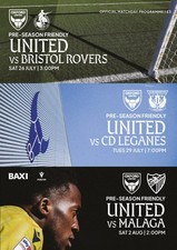 Usado, PROGRAMA OFICIAL PRÉ-TEMPORADA AMIGÁVEL 2025 OXFORD UNITED BRISTOL ROVERS MALAGA comprar usado  Enviando para Brazil