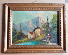 quadro montagna usato  Milano