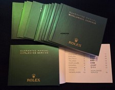 Rolex guarantee manual usato  Italia