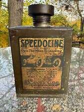 Aditivo de combustible Speedoline Can vintage años 20 segunda mano  Embacar hacia Mexico