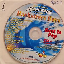 90162 DISCO CDG KARAOKE BACKSTREET BOYS CHARTBUSTER segunda mano  Embacar hacia Argentina