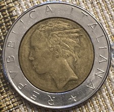 500 lire 1983 usato  Avezzano