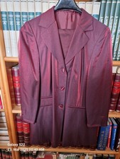 Damen hosenanzug rot gebraucht kaufen  Bekond, Leiwen, Riol