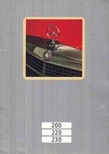 Catalogue brochure mercedes d'occasion  Saône