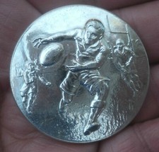 Large silver rugby for sale  MANCHESTER