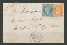 Lettre 1867 60c d'occasion  Trets