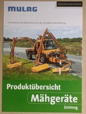 Mulag produktübersicht mähge gebraucht kaufen  Günzburg