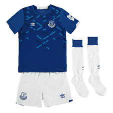 Oficial Umbro Everton Kid's Home Kit Completo 2019/20 (Camisa, Shorts E Meias) comprar usado  Enviando para Brazil