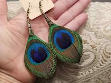 Peacock feather dangle for sale  Nashville