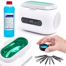 MYJKA ULTRADŹWIEKOWA WANNA PS-06A 35W 600ml PŁYN DO MYJKI 1L ZESTAW 8 PĘSET na sprzedaż  PL