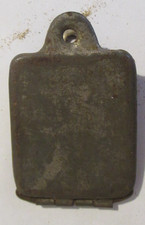 Piastrina identificat. ww1 usato  Trieste