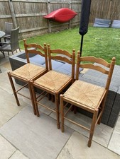 Wicker bar stools for sale  HUNTINGDON