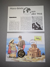 Münzbriefe aller makedonien gebraucht kaufen  Thale