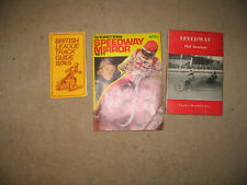 Old speedway books for sale  BEDFORD