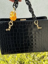 Vintage black croco for sale  Roseville