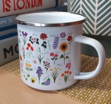 Enamel mug flowers for sale Enamel mug flowers for sale  MILTON KEYNES