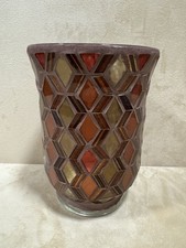 Dekoglas windlicht kerzenhalte gebraucht kaufen  Erfweiler, Ludwigswinkel, Schönau