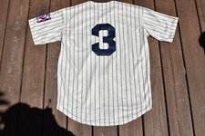 Camiseta de beisebol masculina adulta listra creme New Babe Ruth New York Yankees (XL) GG comprar usado  Enviando para Brazil