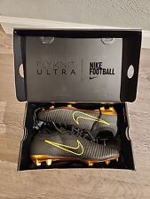 Nike Mercurial Flyknit Ultra FG US 11 Negro/Naranja Láser, usado segunda mano  Embacar hacia Argentina