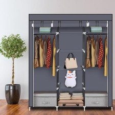 Armoire tissu penderie d'occasion  Nanteuil-le-Haudouin