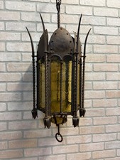 Luminária pendente antiga de ferro forjado do século XIX gótica renascimento espanhol comprar usado Luminária pendente antiga de ferro forjado do século XIX gótica renascimento espanhol comprar usado  Enviando para Brazil