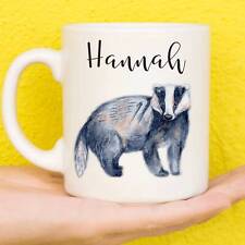 Personalised badger mug for sale  SEAFORD