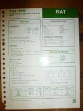 8040 fiche technique d'occasion 8040 fiche technique d'occasion  France