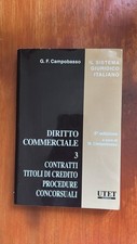 Diritto commerciale campobasso usato  Roma