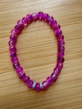 Crackled glass bead for sale  PLYMOUTH