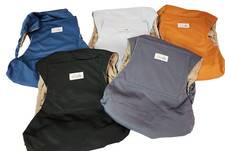 Grecle 5PK Fralda de Cachorro Macho Lavável Reutilizável Premium Faixas de Barriga, Multicolorida, M comprar usado  Enviando para Brazil