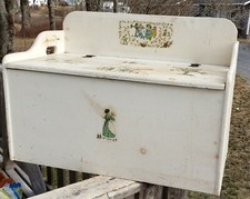 Vintage children bench for sale  Calais