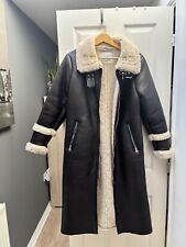 Bershka brown sheepskin for sale  SALISBURY