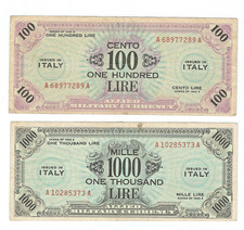 Banconota 100 1000 usato  Casaleone