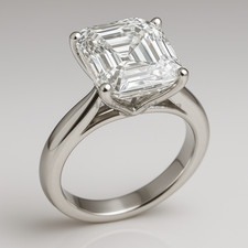 4.00ct asscher cut for sale  Franklin Park