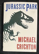 JURASSIC PARK  Signed by MICHAEL CRICHTON - 1st Printing, 1st Trade Edition 1990, usado comprar usado  Enviando para Brazil