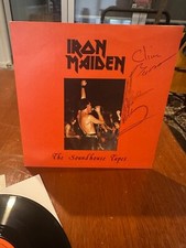 Iron Maiden The Soundhouse Fitas 7" Disco de Vinil Ultra Raro Item Original Assinado comprar usado  Enviando para Brazil