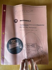 Despachante de motocicleta transisterizado Motorola FM manual bidirecional 68P849860-A comprar usado Despachante de motocicleta transisterizado Motorola FM manual bidirecional 68P849860-A comprar usado  Enviando para Brazil
