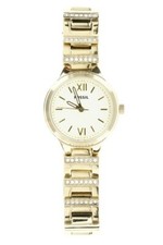 Relógio feminino 32 mm ouro amarelo fóssil cristal tonificado BQ1605 comprar usado  Enviando para Brazil