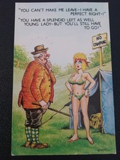 Postcard vintage saucy for sale  BRISTOL