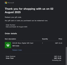 Xbox gift card for sale  ILFORD