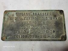 1931 chicago clearing for sale  Schererville