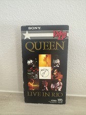 Queen ⭐️ Live In Rio ⭐️ 1985 VHS Video Tape 1985 NTSC Original Vintage used  comprar usado  Enviando para Brazil