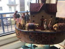 Jim shore noah for sale  LONDON