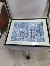 Quadro paris montmartre usato  Napoli